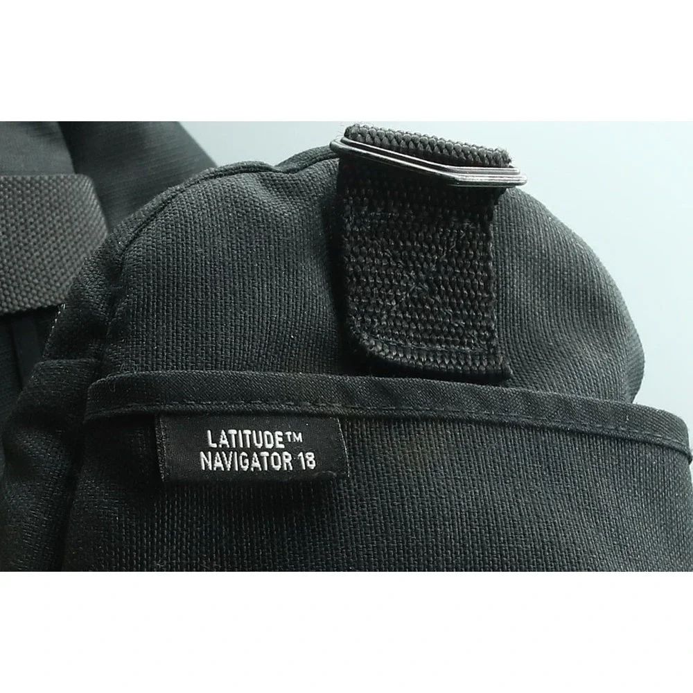 Eagle Creek Latitude Navigator 18 Black Canvas Travel Duffel Carry On Bag